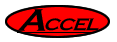 Accel dźwignia dekompresatora - srebrny