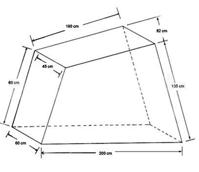 Pokrowiec na skuter niebiesko-srebrny rozmiar S