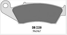 Delta Braking HONDA 450 CRF X (05-13) klocki hamulcowe przód