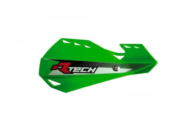 Racetech osłony rąk DUAL EVO cross/enduro z mocowaniami zielony