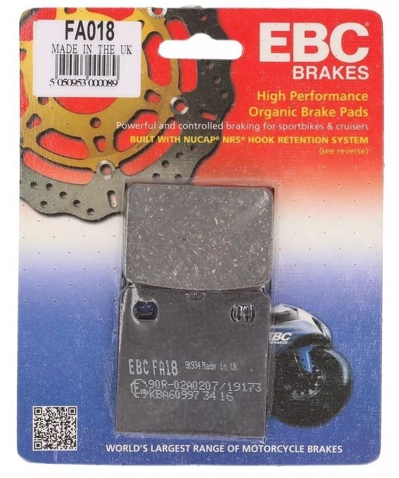 EBC klocki hamulcowe tył BMW K 75 (88-96)