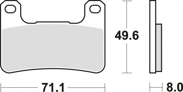 TRW klocki hamulcowe przód Suzuki DL 1000  A V-Strom ( 14-)