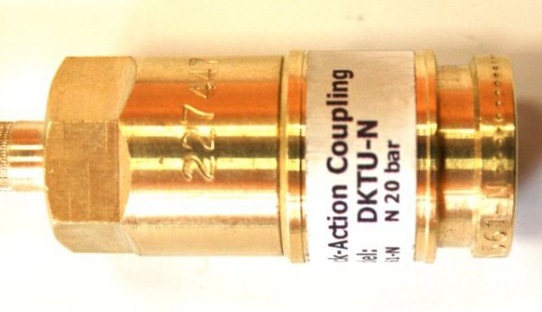 Korpus szybkozłączki DKTU 6,3mm EN 561-N
