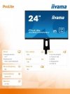 Monitor 24 ProLite XUB2495WSU-B1 IPS,PIVOT,16:10,USB,DP,HDMI,1920x1200