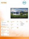 Monitor P2719HC_WOST 27 cali  IPS LED Full HD (1920x1080) /16:9/HDMI/DP/USB-C/4xUSB /No Stand/3Y PPG