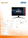 Monitor Optix G241 23.8 cala /LED/FHD/Hz144