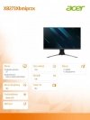 Monitor 27 cali Predator XB273Xbmiprzx