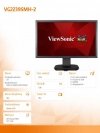 VG2239Smh-2 (21,5 cali, FHD, HDMI, Display, VGA, USB)