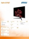 Monitor Optix G273QF 27 cali Flat/LED/WQHD/NonT/165Hz/Czarny