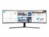 Monitor  49 cali LC49J890DKRXEN VA 3840x1080 Dual FullHD 32:9   1xHDMI 2xUSB-C 1xDP 5ms HAS głośniki zakrzywiony 3Y NBD