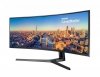 Monitor  49 cali LC49J890DKRXEN VA 3840x1080 Dual FullHD 32:9   1xHDMI 2xUSB-C 1xDP 5ms HAS głośniki zakrzywiony 3Y NBD