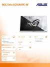Monitor 15.6 cala ROG Strix XG16AHPE-W