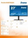 Monitor 27 cali XUB2796QSU-B5 IPS,1ms,HDMI,DP,FreeSync,QHD,HAS(150mm)