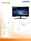 Monitor 31,5 cala LC32G55TQBUXEN VA 2560x1440 WQHD 16:9 1xHDMI/1xDP 1 ms (MPRT) zakrzywiony 144Hz Gaming 2 lata d2d