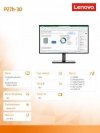 Monitor ThinkVision P27h-30 27 cali  63A1GAT1EU