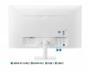 Monitor 27 cali LS27CM501EUXDU VA 1920x1080 FHD 16:9 2xHDMI 4ms(GTG) WiFi/BT głośniki płaski biały SMART 2 lata d2d