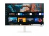 Monitor 27 cali SMART M7 VA 3840x2160 UHD 16:9 1xHDMI 2x USB 2.0 1xUSB-C (65W) WiFi/BT 4ms(GTG) głośniki płaski biały 2Yd2d (LS2