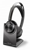 Słuchawki Voyager Focus 2 USB-C + stojak do ładowania 77Y89AA