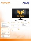 Monitor 24 cale VG249QM5A IPS 270Hz 1MS HDMI DP