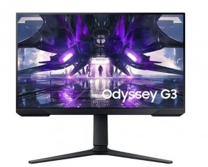 Monitor 24 cale LS24AG300NUXEN VA 1920x1080 FHD 16:9 1xHDMI/1xDP 1 ms (MPRT) płaski HAS+PIVOT 144Hz Gaming 2 lata d2d