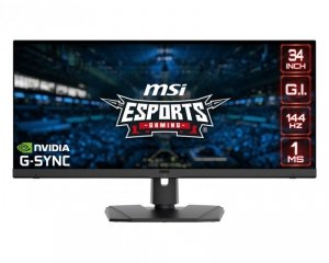 Monitor Optix MPG341QR 34 cale IPS/WQHD/144Hz/1ms/21:9