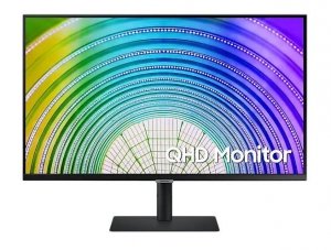 Monitor  32 cale LS32A600UUUXEN VA 2560x1440 WQHD 16:9   1xHDMI 1xUSB-C 2xDP (In+Out) 3xUSB 3.0 LAN (RJ45) 5ms HAS+PIVOT płaski 