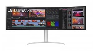 Monitor 49WQ95C-W 49 cali Ultra Wide Dual QHD