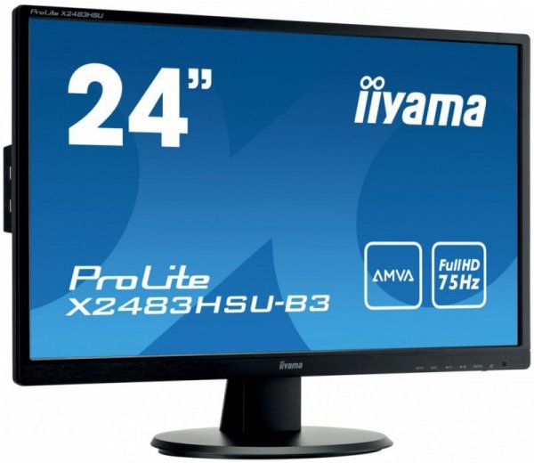 Monitor 23.8 ProLite X2483HSU-B3 AMVA,HDMI,USB,DP,2x2W