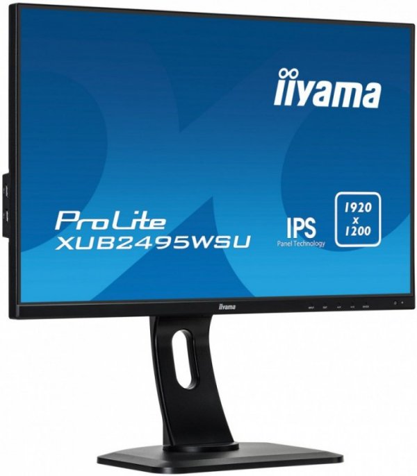 Monitor 24 ProLite XUB2495WSU-B1 IPS,PIVOT,16:10,USB,DP,HDMI,1920x1200