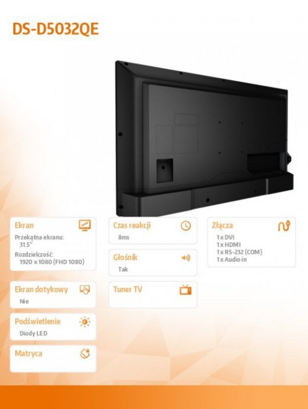 Monitor 31.5  DS-D5032QE