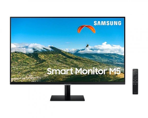 Monitor 27 cali LS27AM500NRXEN VA 1920x1080 FHD 16:9 2xHDMI 8 ms (GTG) głośniki płaski SMART