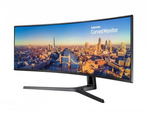 Monitor  49 cali LC49J890DKRXEN VA 3840x1080 Dual FullHD 32:9   1xHDMI 2xUSB-C 1xDP 5ms HAS głośniki zakrzywiony 3Y NBD