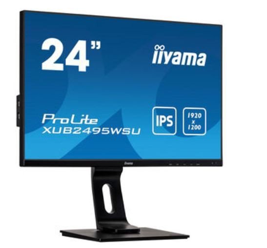 Monitor 24 cale XUB2495WSU-B3 IPS,PIVOT,16:10,DP,HDMI,VGA,4xUSB,2x2W