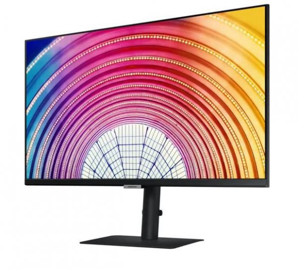 Samsung Monitor 27 cali LS27A600NWUXEN IPS 2560 x 1440 WQHD 16:9 1xHDMI 1xDP 5ms HAS+PIVOT płaski 3 lata on-site