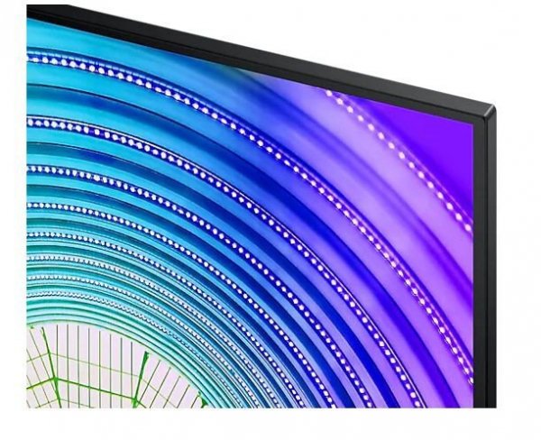 Monitor  32 cale LS32A600UUUXEN VA 2560x1440 WQHD 16:9   1xHDMI 1xUSB-C 2xDP (In+Out) 3xUSB 3.0 LAN (RJ45) 5ms HAS+PIVOT płaski 
