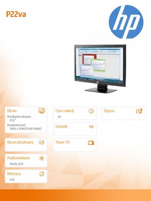 Monitor P22va G4 FHD 453D2AA