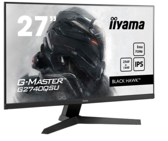 Monitor 27 cali G2740QSU-B1 + zestaw gamingowy Cobalt 330 Genesis