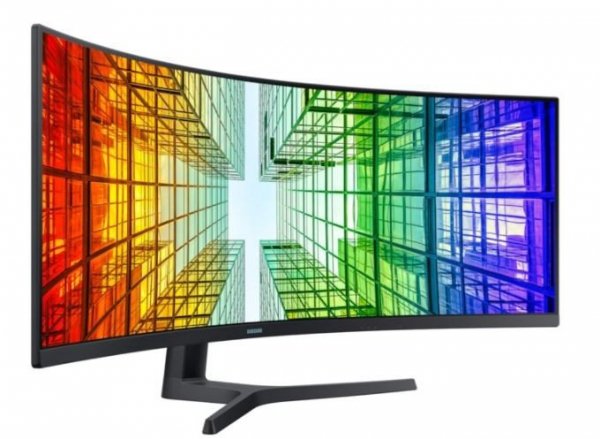 Monitor  49 cali LS49A950UIUXEN VA 5120 x 1440 DQHD 32:9   2xHDMI 1xUSB-C (90W) 1xDP 3xUSB 3.0 LAN (RJ45) 4ms HAS głośniki zakrz