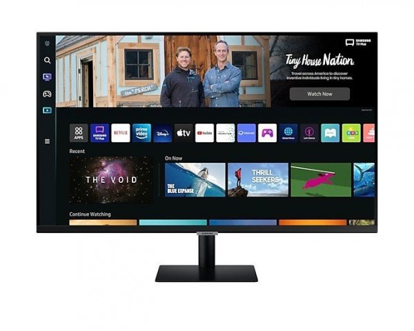 Monitor 27 cali LS27BM500EUXEN VA 1920x1080 FHD 16:9 2xHDMI 4 ms (GTG) głośniki płaski SMART 2 lata d2d