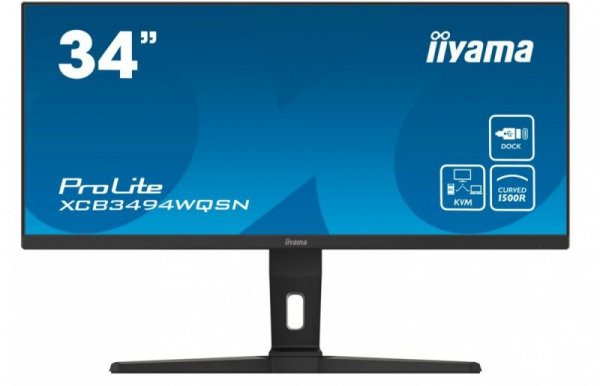 Monitor 34 cale XCB3494WQSN- VA,UWQHD,1500R,USB-C DOCK,KVM,120Hz,2X2W