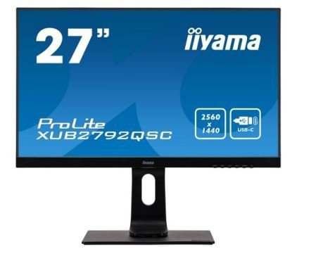 Monitor 27 cali XUB2792QSC-B1 IPS,QHD,USB-C,HDMI,DP,USB3.0,2x2W