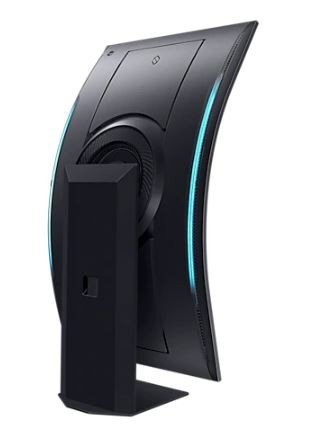 Monitor 55 cali LS55BG970NUXEN VA 3840x2160 UHD 16:9 4xHDMI/LAN(RJ45)/2xUSB2.0 1ms(GTG) WiFi/BT głośniki zakrzywiony HAS+PIV 165