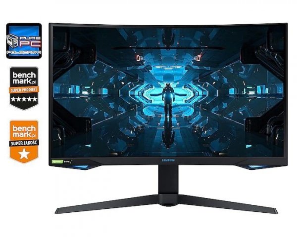 Monitor 31,5 cala LC32G75TQSPXEN VA 2560x1440 WQHD 16:9 1xHDMI/2xDP 1 ms (GTG) zakrzywiony HAS 240Hz Gaming 2 lata d2d