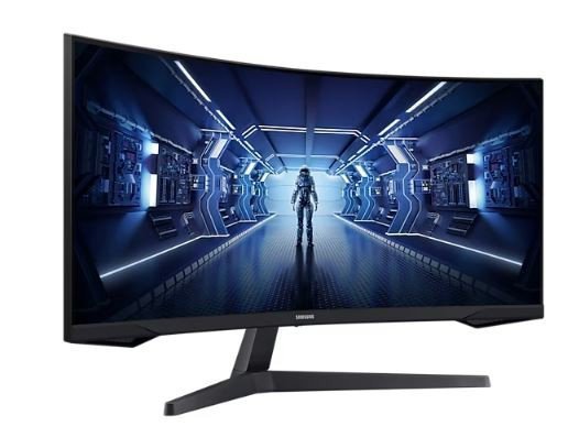 Monitor 34 cale LC34G55TWWPXEN VA 3440x1440 Ultra WQHD  21:9 format kinowy 1xHDMI/1xDP 1 ms (MPRT) zakrzywiony 165Hz Gaming 2 la
