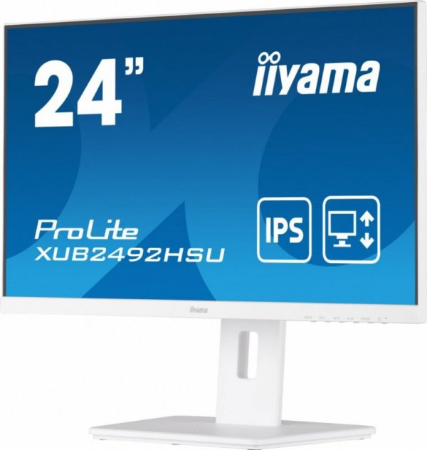 Monitor 23.8 cala XUB2492HSU-W5 IPS,HDMI,DP,VGA,USB,HAS(150mm),biały