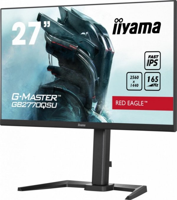 Monitor 27 cali GB2770QSU-B5 0.5ms,IPS,DP,HDMI,165Hz,HAS(150mm)