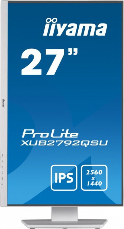 Monitor 27 cali &#039;XUB2792QSU-W5 IPS,WQHD,HDMI,DP,DVI,HAS(150mm),biały