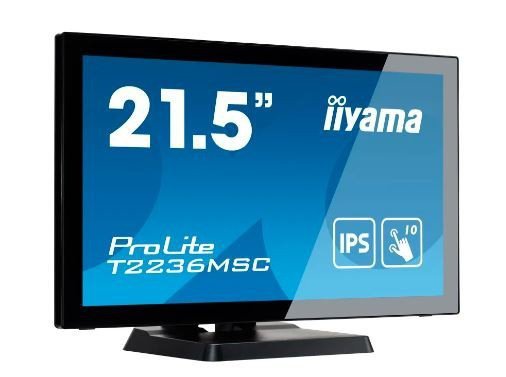 Monitor dotykowy 22 cale T2236MSC-B3 POJ.10pkt.HDMI,DP,VGA,USB3.0,2x2W