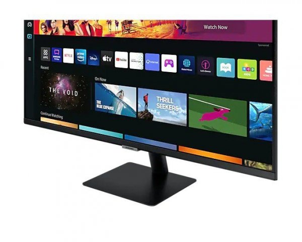 Monitor 32 cale SMART M7 VA 3840x2160 UHD 16:9 2xHDMI 3xUSB 2.0 1xUSB-C (65W) 4 ms (GTG) WiFi/BT głośniki płaski 2Yd2d (LS32BM70