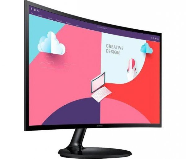 Monitor 27 cali LS27C360EAUXEN VA 1920x1080 FHD 16:9 1xD-Sub 1xHDMI 4ms(GTG) zakrzywiony 2 lata d2d
